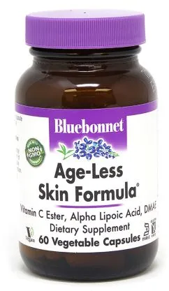 Формула омолодження шкіри Bluebonnet Nutrition Age-Less Skin Formula 60 рослинних капсул (743715011403)