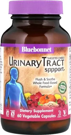 Комплекс для мочевыводящих путей Targeted Choice Urinary Tract Support Bluebonnet Nutrition 60 растительных капсул (743715020269)