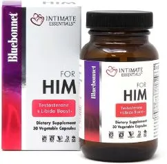 Комплекс для нього Intimate Essentials For Him Testosterone Libido Boost Bluebonnet Nutrition 30 капсул (743715040007)