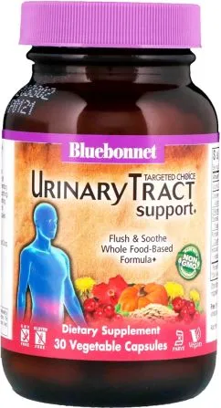 Комплекс для сечовивідних шляхів Targeted Choice Urinary Tract Support Bluebonnet Nutrition 30 рослинних капсул (743715020245)