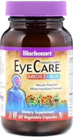 Комплекс для очей EyeCare Targeted Choice Bluebonnet Nutrition 60 рослинних капсул (743715020320)