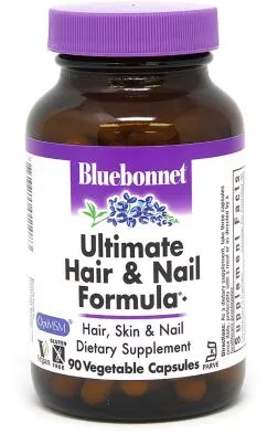 Конечная формула для волос и ногтей Bluebonnet Nutrition 90 гелевых капсул (743715011083)