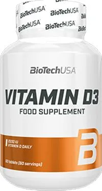Вітаміни Biotech Vitamin D3 60 таблеток (5999076239641)