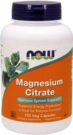 Минерал Now Foods Цитрат Магния Magnesium Citrate 120 капсул (733739012944)