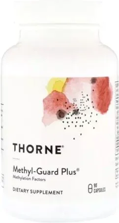 Витамины Thorne Research Назначение = для мозга Methyl-Guard Plus 90 капсул (693749789017)