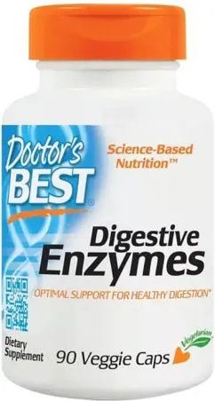 Травні ферменти Digestive Enzymes Doctor's Best 90 капсул (753950000476)