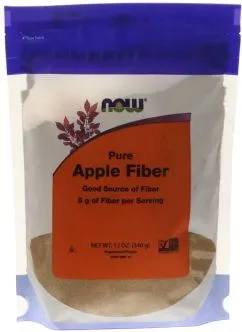 Чистая яблочная клетчатка, Pure Apple Fiber, Now Foods Порошок, 340 г (733739059086)