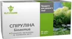 Спіруліна Біоактив таблетки №80 натуральна добавка (4820060421715)