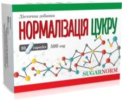 Таблетки для нормализации сахара №30 натуральная добавка (4820187790435)