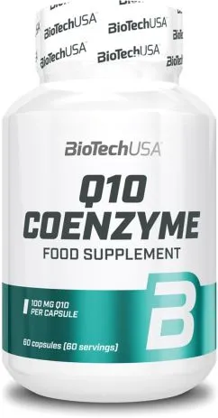Коензим Biotech Q10 coenzyme 60 капсул (5999076234363)