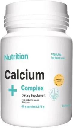 Минерально-витаминный комплекс Кальций + EntherMeal Calcium + 60 капсул (CALCIU60EM114)
