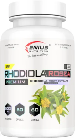 Витамины и минералы Genius Nutrition Rhodiola Rosea 60 капсул (7355479296977)