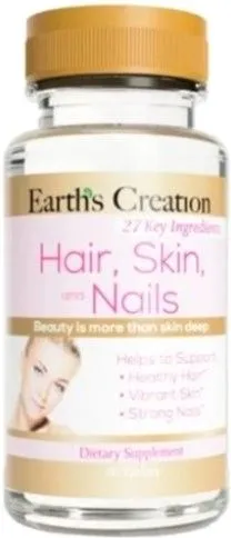Вітамінно-мінеральний комплекс Earths Creation Hair, Skin & Nails 60 таблеток (608786005051)