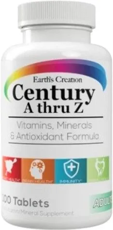 Вітамінно-мінеральний комплекс Earths Creation Multivitamin Century (A thru Z) таблеток (608786005556)
