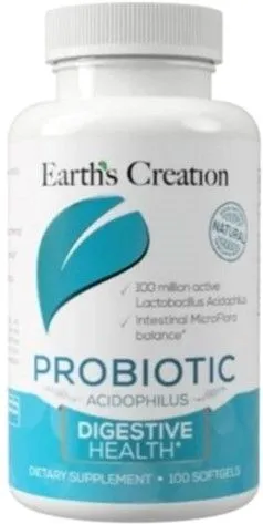 Пробиотик Earths Creation Colon Detox 100 капсул (608786009615)