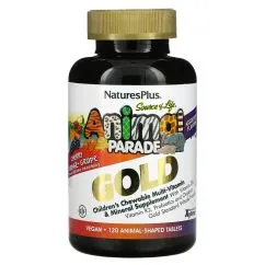 Вітаміни Natures Plus Animal Parade Gold мультивітаміни асорті 120 жувальних таблеток (97467299283)