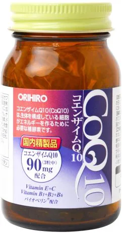 Коензим Q10 ORIHIRO 90 капсул (4971493104352)