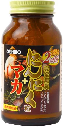 Чеснок без запаха ORIHIRO 180 таблеток (4971493104291)