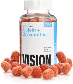 Лютеїн і зеаксантин, фруктовий смак, Lutein and Zeaxanthin, T-RQ 60 жувальних цукерок (835776001056)