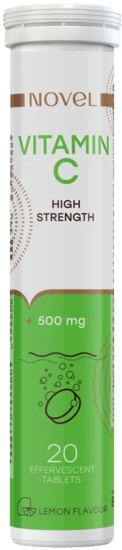 Витамины шипучие Novel High Strength Vitamin C 20 таблеток (8586015311673)