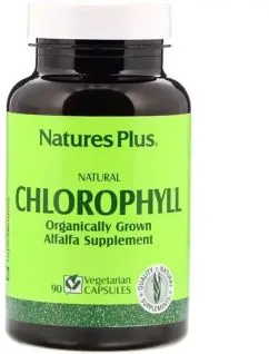 Органический Хлорофилл, Natures Plus, Natural Chlorophyll, 90 капсул (097467010802)