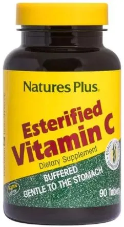 Етерифікований вітамін C, Nature's Plus, 90 таблеток (097467022126)