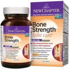Комплекс для укрепления костей, Bone Strength Take Care, New Chapter, 60 таблеток (727783004079)