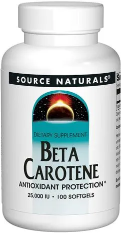 Витамины Source Naturals Beta Carotine 100 капсул (21078004035)