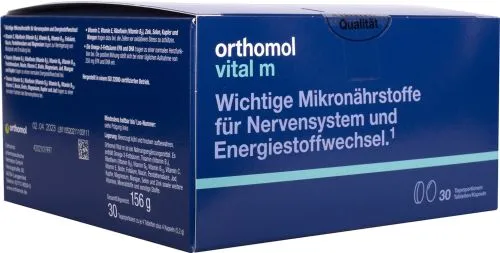 Витамины и минералы Orthomol Vital M капсул (для мужчин) 30 дней (1319778) - фото №2