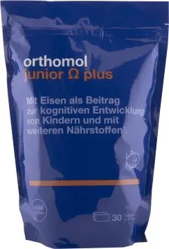 Витамины и минералы для детей Orthomol Junior Omega new (память, мышление Вашего ребенка) 30 дней жевательные ириски (11877835)