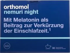 Вітаміни та мінерали Orthomol Nemuri nigth new (для здорового сну) 30 днів (16918007)