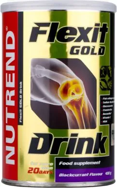 Хондропротектор Nutrend Flexit Drink Gold 400 г Чорна смородина (8594014861075)