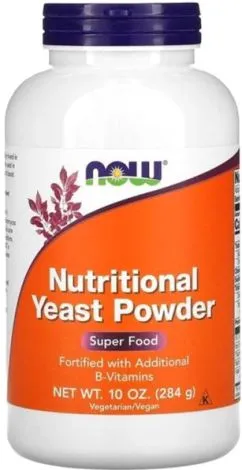 Харчові дріжджі в порошку NOW Foods Nutritional Yeast Powder 284 г (733739024602)