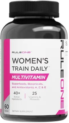 Мультивитамины для женщин R1 (Rule One) Train Daily 60 таблеток (837234109748)
