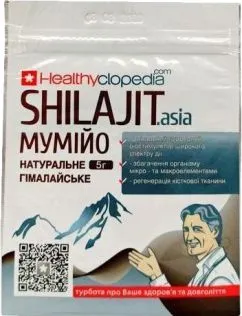 Биологически активная добавка Экосвит Ойл Мумийо Shilajit 5 г пластинка 1 шт (5060328450302)