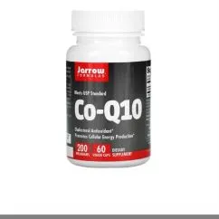 Коензим Q10 (Co-Q10 200) убіхінон Jarrow Formulas, 200 мг 60 капсул