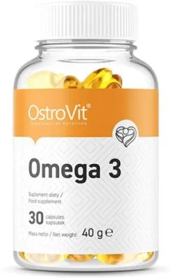 Вітаміни та мінерали OstroVit Omega 3 30 капсул (5902232613117)