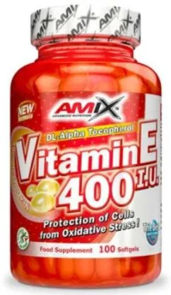 Витамины Amix Vitamin E 400 IU 100 софт гель (8594159535985)