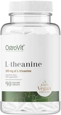 Вітаміни та мінерали OstroVit L-Theanine 90 капсул (5903933905174)