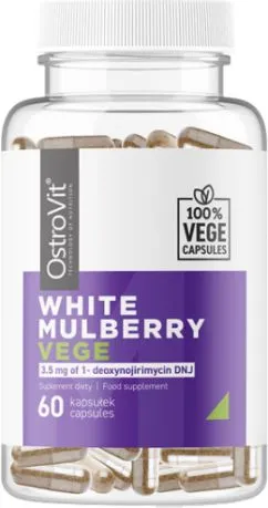 Вітаміни та мінерали OstroVit White Mulberry VEGE 60 капсул (5903246227239)