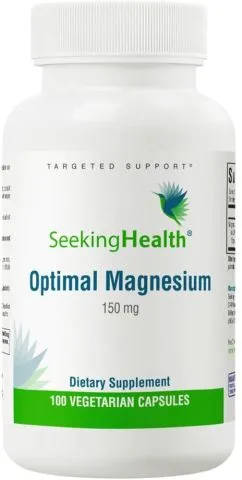 Магній Seeking Health 150 мг 100 вегетаріанських капсул (810007520643)