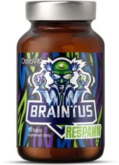 Витамины и минералы OstroVit Braintus Respawn 90 капсул (5903246229554)