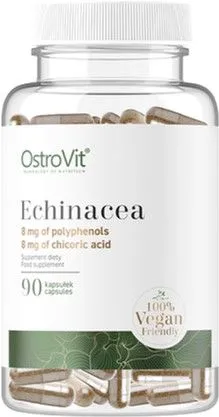 Вітаміни та мінерали OstroVit Echinacea 90 капсул (5903933904030)