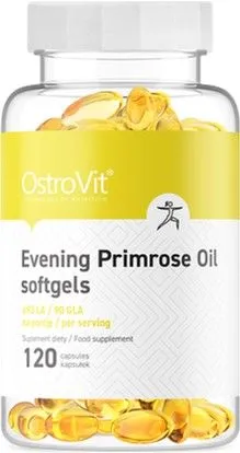 Вітаміни та мінерали OstroVit Evening Primrose Oil 120 капсул (5903933903293)