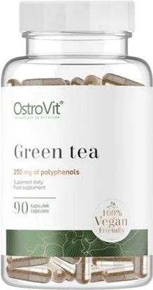 Витамины и минералы OstroVit Green Tea 90 капсул (5903246223514)