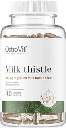 Витамины и минералы OstroVit Milk Thistle 90 капсул (5903246225938)