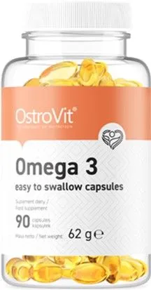 Вітаміни та мінерали OstroVit Omega 3 Easy To Swallow 90 капсул (5903933906348)