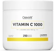 Витамины и минералы OstroVit Vitamin C 1000 mg 250 капсул (5903246229820)