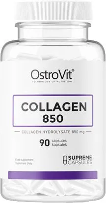 Харчова добавка OstroVit для суглобів і зв'язок Supreme Capsules Collagen 850 мг 90 капсул (5903933900247)