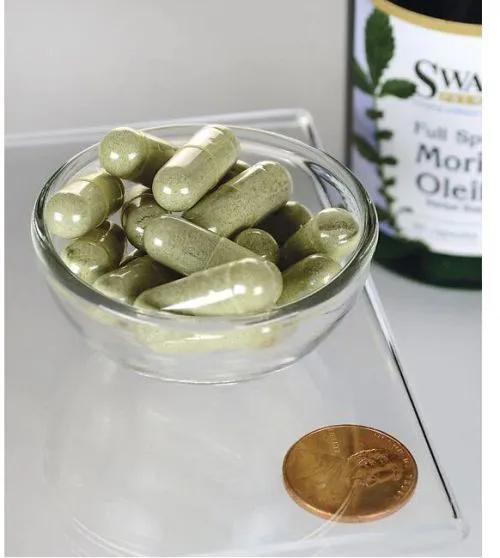 Экстракт моринги масляной Swanson Full Spectrum Moringa Oleifera 400 мг 60 капсул (SW1390) - фото №2